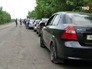 Очередь машин на границе с Донбассом Очередь машин на границе с Донбассом