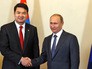 Президент России Владимир Путин и премьер-министр Монголии Чимэдийн Сайханбилэг Президент России Владимир Путин и премьер-министр Монголии Чимэдийн Сайханбилэг
