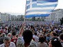 Митинг в Греции Митинг в Греции