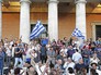 Митинг в Греции Митинг в Греции
