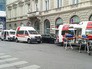 Машины скорой помощи на месте происшествия в Австрии Машины скорой помощи на месте происшествия в Австрии
