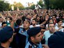 Участники масштабной акции протеста против повышения тарифов на электроэнергию Участники масштабной акции протеста против повышения тарифов на электроэнергию