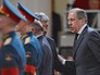 Министр иностранных дел России Сергей Лавров на церемонии прощания с политиком Евгением Примаковым в Колонном зале Дома Союзов Министр иностранных дел России Сергей Лавров на церемонии прощания с политиком Евгением Примаковым в Колонном зале Дома Союзов