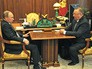 Президент России Владимир Путин и глава компании «Транснефть» Николай Токарев Президент России Владимир Путин и глава компании «Транснефть» Николай Токарев