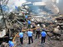 На месте крушения самолета в Индонезии На месте крушения самолета в Индонезии