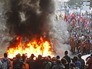 Акция протеста радикалов "Правого сектора" Акция протеста радикалов "Правого сектора"