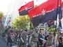 Радикалы "Правого сектора" маршируют в Киеве Радикалы "Правого сектора" маршируют в Киеве