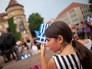 Митинг в Греции Митинг в Греции