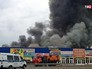 Пожар на строительном рынке Пожар на строительном рынке