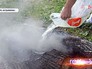 Заливают костёр Заливают костёр