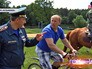 Патруль МЧС в парке "Кузьминки" Патруль МЧС в парке "Кузьминки"