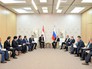 Президент России Владимир Путин и президент Таджикистана Эмомали Рахмон Президент России Владимир Путин и президент Таджикистана Эмомали Рахмон