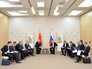 Президент Белоруссии Александр Лукашенко и президент России Владимир Путин на саммите в Уфе Президент Белоруссии Александр Лукашенко и президент России Владимир Путин на саммите в Уфе
