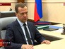 Дмитрий Медведев на встрече с председатель правления ВТБ Андрей Костин Дмитрий Медведев на встрече с председатель правления ВТБ Андрей Костин
