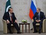 Президент Российской Федерации Владимир Путин и Премьер-министр Исламской Республики Пакистан Наваз Шариф во время встречи в Уфе Президент Российской Федерации Владимир Путин и Премьер-министр Исламской Республики Пакистан Наваз Шариф во время встречи в Уфе