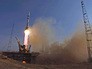 Старт ракеты-носителя "Союз" Старт ракеты-носителя "Союз"