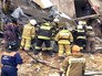 Разбор завалов на месте обрушения в здании казарм учебного центра ВДВ в Омске Разбор завалов на месте обрушения в здании казарм учебного центра ВДВ в Омске