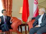 Министр иностранных дел КНР Ван И и глава МИД Ирана Джавад Зариф Министр иностранных дел КНР Ван И и глава МИД Ирана Джавад Зариф