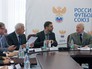 Временно исполняющий обязанности президента Российского футбольного союза (РФС) Никита Симонян на заседании исполнительного комитета Российского футбольного союза Временно исполняющий обязанности президента Российского футбольного союза (РФС) Никита Симонян на заседании исполнительного комитета Российского футбольного союза