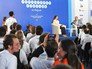 Президент России Владимир Путин во время посещения Всероссийского молодёжного образовательного форума "Территория смыслов на Клязьме" во Владимирской области Президент России Владимир Путин во время посещения Всероссийского молодёжного образовательного форума "Территория смыслов на Клязьме" во Владимирской области