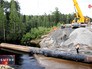 Восстановительные работы на аварийном участке трассы Тюмень-Ханты-Мансийск Восстановительные работы на аварийном участке трассы Тюмень-Ханты-Мансийск