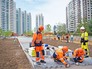 Работы по благоустройству парка Работы по благоустройству парка