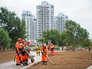 Работы по благоустройству парка Работы по благоустройству парка