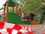 Оцепление на детской площадке Оцепление на детской площадке