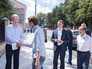 Сергей Собянин и Максим Ликсутов осмотрели строительство новой пешеходной зоны Сергей Собянин и Максим Ликсутов осмотрели строительство новой пешеходной зоны