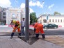 Строительство пешеходной зоны в Москве Строительство пешеходной зоны в Москве