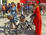 Участницы велопарада "Леди на велосипеде" Участницы велопарада "Леди на велосипеде"