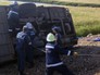 Сотрудники МЧС России работают на месте ДТП на трассе Хабаровск-Комсомольск-на-Амуре Сотрудники МЧС России работают на месте ДТП на трассе Хабаровск-Комсомольск-на-Амуре