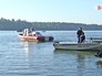 Спасатели МЧС на месте авиакатастрофы на Истринском водохранилище Спасатели МЧС на месте авиакатастрофы на Истринском водохранилище