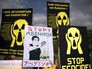 Протест против запуска ядерного реактора в Японии Протест против запуска ядерного реактора в Японии