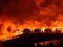 Пожар на складе в Китае Пожар на складе в Китае
