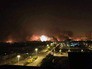 Пожар на складе в Китае Пожар на складе в Китае