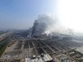 Пожар на складе в Китае Пожар на складе в Китае