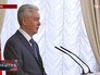 Мэр Москвы Сергей Собянин на вручении разрешения на осуществление таксомоторной деятельности в столице Мэр Москвы Сергей Собянин на вручении разрешения на осуществление таксомоторной деятельности в столице