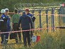 Работы на месте возгорания нефтепродуктов на Москва-реке Работы на месте возгорания нефтепродуктов на Москва-реке