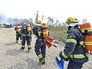 Китайские спасатели на месте происшествия Китайские спасатели на месте происшествия