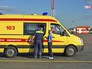 Машина скорой помощи в аэропорту Машина скорой помощи в аэропорту