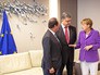 Франсуа Олланд, Пётр Порошенко и Ангела Меркель Франсуа Олланд, Пётр Порошенко и Ангела Меркель