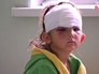 Пострадавшая от падения ворот девочка в больнице Пострадавшая от падения ворот девочка в больнице