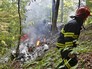 Спасатели на месте крушения самолёта в Словакии Спасатели на месте крушения самолёта в Словакии