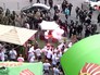 Украинская милиция оцепила польских фанатов Украинская милиция оцепила польских фанатов