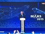 Президент России Владимир Путин на Международном авиационно-космическом салоне МАКС Президент России Владимир Путин на Международном авиационно-космическом салоне МАКС