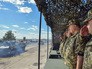 Пётр Порошенко смотрит прогон военной украинской армии Пётр Порошенко смотрит прогон военной украинской армии