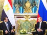 Президент России Владимир Путин и президент Арабской Республики Египет Абдель Фатах ас-Сиси во время встречи в Кремле Президент России Владимир Путин и президент Арабской Республики Египет Абдель Фатах ас-Сиси во время встречи в Кремле