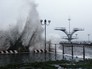 Водная станция Тихоокеанского флота во Владивостоке во время тайфуна "Гони" Водная станция Тихоокеанского флота во Владивостоке во время тайфуна "Гони"