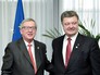 Президент Украины Петр Порошенко и председатель Европейской комиссии Жан-Клод Юнкер Президент Украины Петр Порошенко и председатель Европейской комиссии Жан-Клод Юнкер